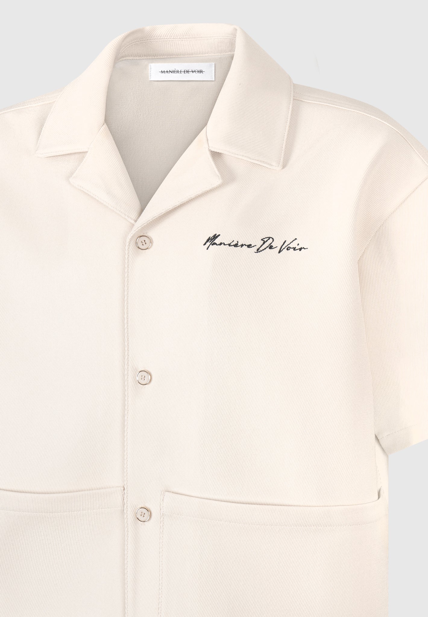 Eiffel Twill Shirt - Cream