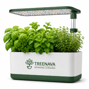 TREENAVA Indoor LED Plant Grow Light & Planter